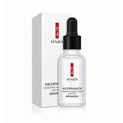 SALE!Venzen, Омолаживающая сыворотка для лица с никотинамидом, Nicotinamide Hydrating Moisturizing Solution,15 мл.