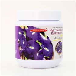 Hair Treatment BUTTERFLY PEA Wax, Carebeau (Маска для волос С ВОСКОМ И МОТЫЛЬКОВЫМ ГОРОШКОМ, Кеабью), 500 мл.