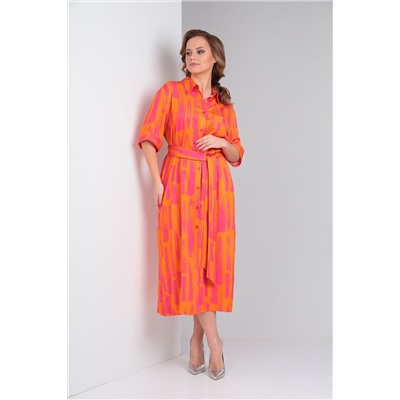 Andrea Fashion 2 оранж, Платье