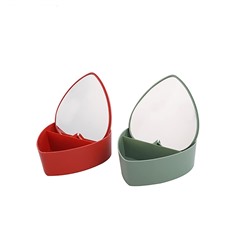 Farres. CM008 Зеркало-шкатулка в форме сердца 14х14,5х15см