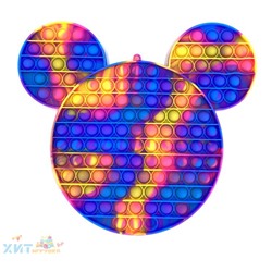 POP IT antistress Сенсорная игрушка с пузырьками МИККИ МАУС Большой / Вечная пупырка, popit_mikki_big