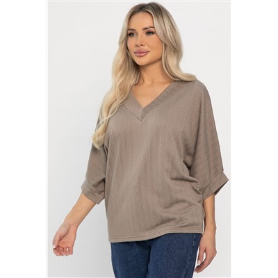 Джемпер трикотажный Джорджина (кофе с молоком) Б14245-12М