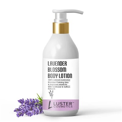 LAVENDER BLOSSOM Body Lotion, Luster (ЛАВАНДОВЫЙ ЦВЕТ лосьон для тела, Ластер), 300 мл.