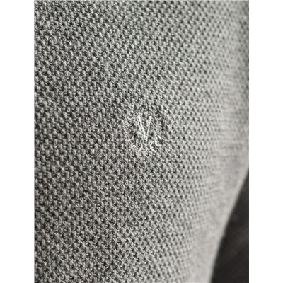 Джемпер фактурной вязки из хлопка с нейлоном