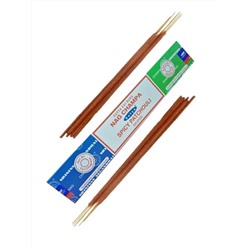 Satya COMBO NAG CHAMPA + SPICY PATCHOULI (Благовония КОМБО НАГ ЧАМПА + ПРЯНЫЙ ПАЧУЛИ, Сатья), 16 г.