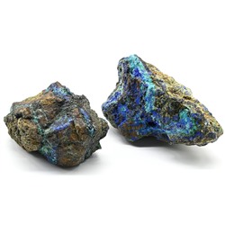 Азурмалахит камень 83*42*46мм, 140-149г