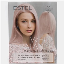 WHITE BALANCE Осветлитель Секрет идеального блонда 12.65 прекрасный сапфир Estel