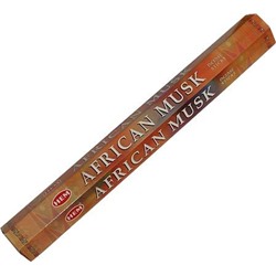 Hem Incense Sticks AFRICAN MUSK (Благовония АФРИКАНСКИЙ МУСК, Хем), уп. 20 палочек.