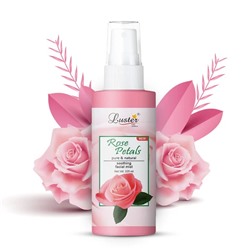 ROSE PETALS Soothing Facial Mist, Luster (ЛЕПЕСТКИ РОЗЫ успокаивающий Мист для лица, Ластер), 225 мл.