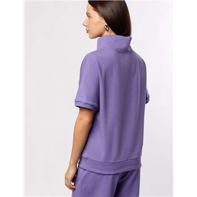 Джемпер из тонкого премиального футера с эластаном