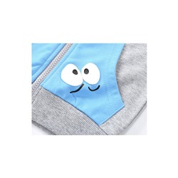 WT5013 сер Толстовка для мальчиков (100-140)