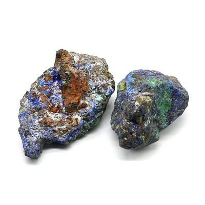 Азурмалахит камень 67*63*31мм, 130-139г.