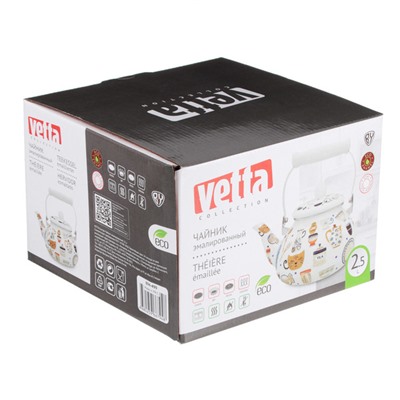 VETTA Кантри Чайник эмалированный 2,5л