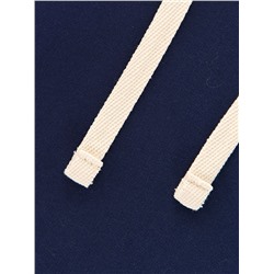 Платье худи (с начесом) UD 7505 синий