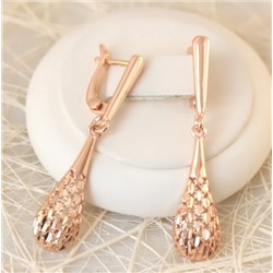 Серьги позолота H01-15337