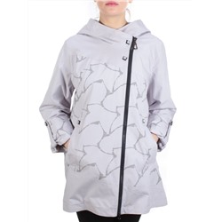 F809 LIGHT GRAY Ветровка женская CO-COCOPINE (85% хлопок, 15% полиэстер) размер 42 (идет на 48 российский)