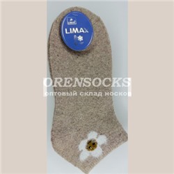 НОСКИ ЖЕНСКИЕ ШЕРСТЬ АНГОРЫ МАХРОВЫЕ, ОТЛИЧНОГО КАЧЕСТВА LIMAX 72050