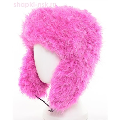 Дина экомех барби Ушанка женская флис (56-58)