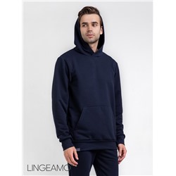 Мужской худи из футера LINGEAMO темно-синий ВК-33 (88)