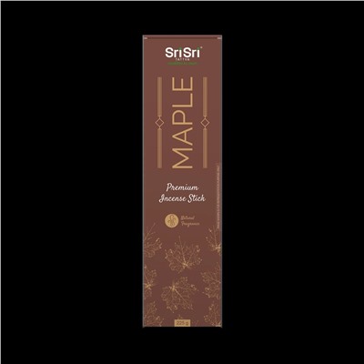 Premium Incense Sticks MAPLE, Sri Sri Tattva (Премиум благовония КЛЕН, Шри Шри Таттва), 225 г.