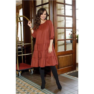 Anastasia 905 кирпичный, Платье