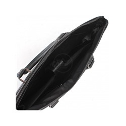 Сумка мужская искусственная кожа BF-8911-5B,  1отд+отд д/ноут,  3внеш+3внут карм,  плечевой ремень,  черный 233546