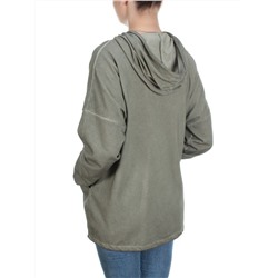 881 MARSH Худи длинное женское (95% хлопок, 5% полиэстер) размер 56