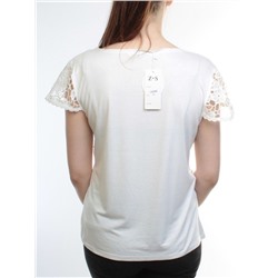 1908 Блузка кружевная женская (95% хлопок, 5% спандекс) размер 50