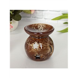 Аромалампа ЯСНАЯ НОЧЬ (керамика, глазурь, высота 8 см.), Giftman, 1 шт.