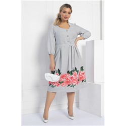 Платье Вершина восхищения (белое) П12880-3М