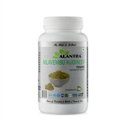 NILAVEMBU KUDINEER Powder, Alantra (Травяной порошок (чурна) НИЛАВЕМБУ повышение иммунитета, Алантра), 100 г.