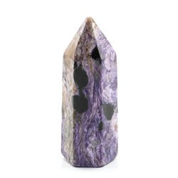 Кристалл из чароита "Карандаш" 24*23*68мм, 62г