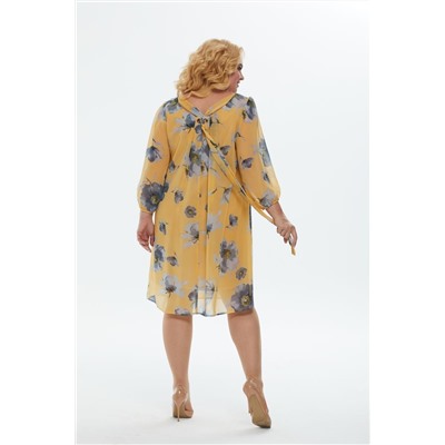 Alani Collection 1741 желтый, Платье