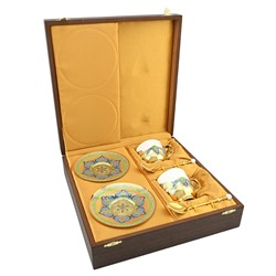 Подарочный набор "Кофейная пара" Златоуст.