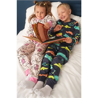 Пижама из футера с начесом для мальчика Happyfox