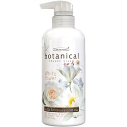WHITE FLOWER Botanical Shower Cream, Carebeau (БЕЛЫЙ ЦВЕТОК крем-гель для душа, Кеабью), 300 г.