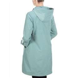 6157 GRAY/GREEN Ветровка женская AMAZING (65% хлопок 35% полиэстер) размер 58 российский