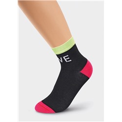 CLE Носки дет.С1150 12-14,14-16 UNO хл+эл, белый