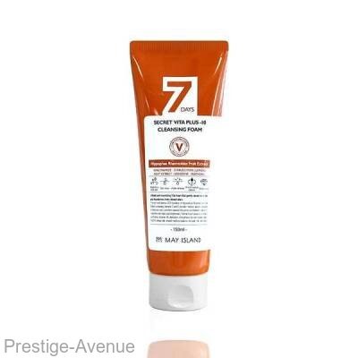 Пенка для умывания с витаминами 7 Days Secret Vita Plus-10 Cleansing Foam 150 ml