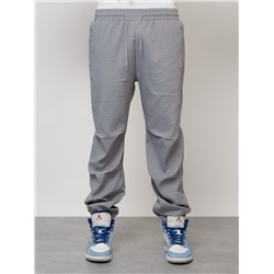 Спортивный костюм мужской модный серого цвета 15010Sr