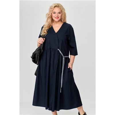 Avenue Fashion 0116 синий, Платье