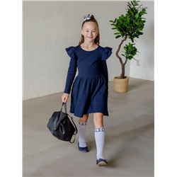 Платье Фея ФК интерлок 100 темно-синий