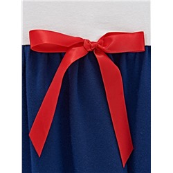 Платье UD 1579 бел/син