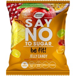 «Smart Formula», мармелад жевательный Say no to sugar Манго-ананас-маракуйя-гранат, 70 г