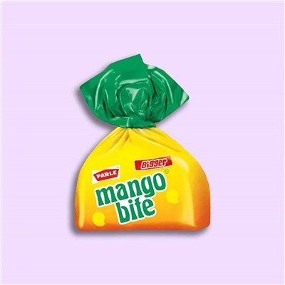 Bigger MANGO BITE, Parle (Леденцы ЖЕЛТЫЙ МАНГО, Парле), 1 шт. (3,9г.)