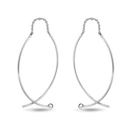 Серьги, без вставки, ТЦС-134