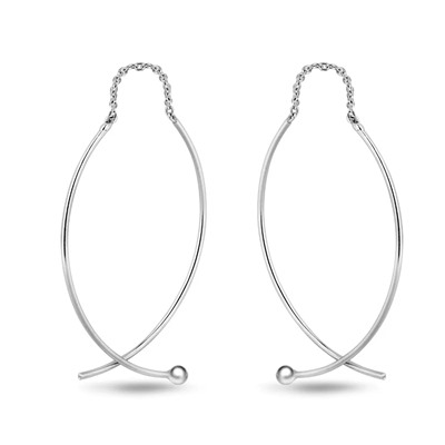 Серьги, без вставки, ТЦС-134