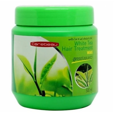Hair Treatment WHITE TEA Wax, Carebeau (Маска для волос С ВОСКОМ И БЕЛЫМ ЧАЕМ, Кеабью), 500 мл.
