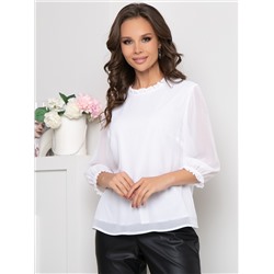 Блуза Очаровательный шифон(вайт)