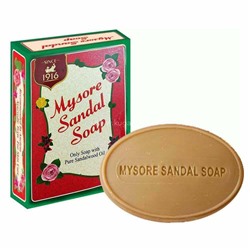 MYSORE SANDAL Soap Karnataka (Аюрведическое сандаловое мыло МАЙСОР САНДАЛ), 75 г.